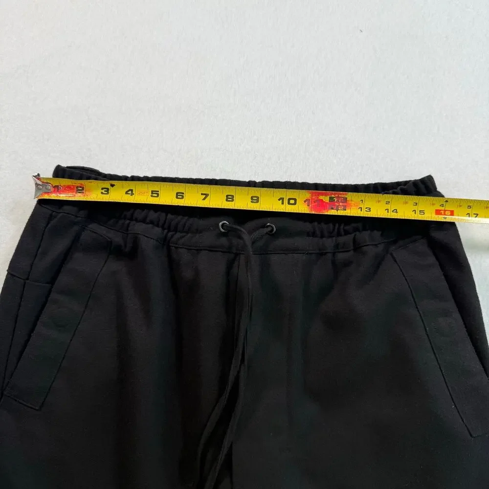 Chapter Ch. Mens Black Technical Knit Drawstring Pants Pants Size 31Straight Leg